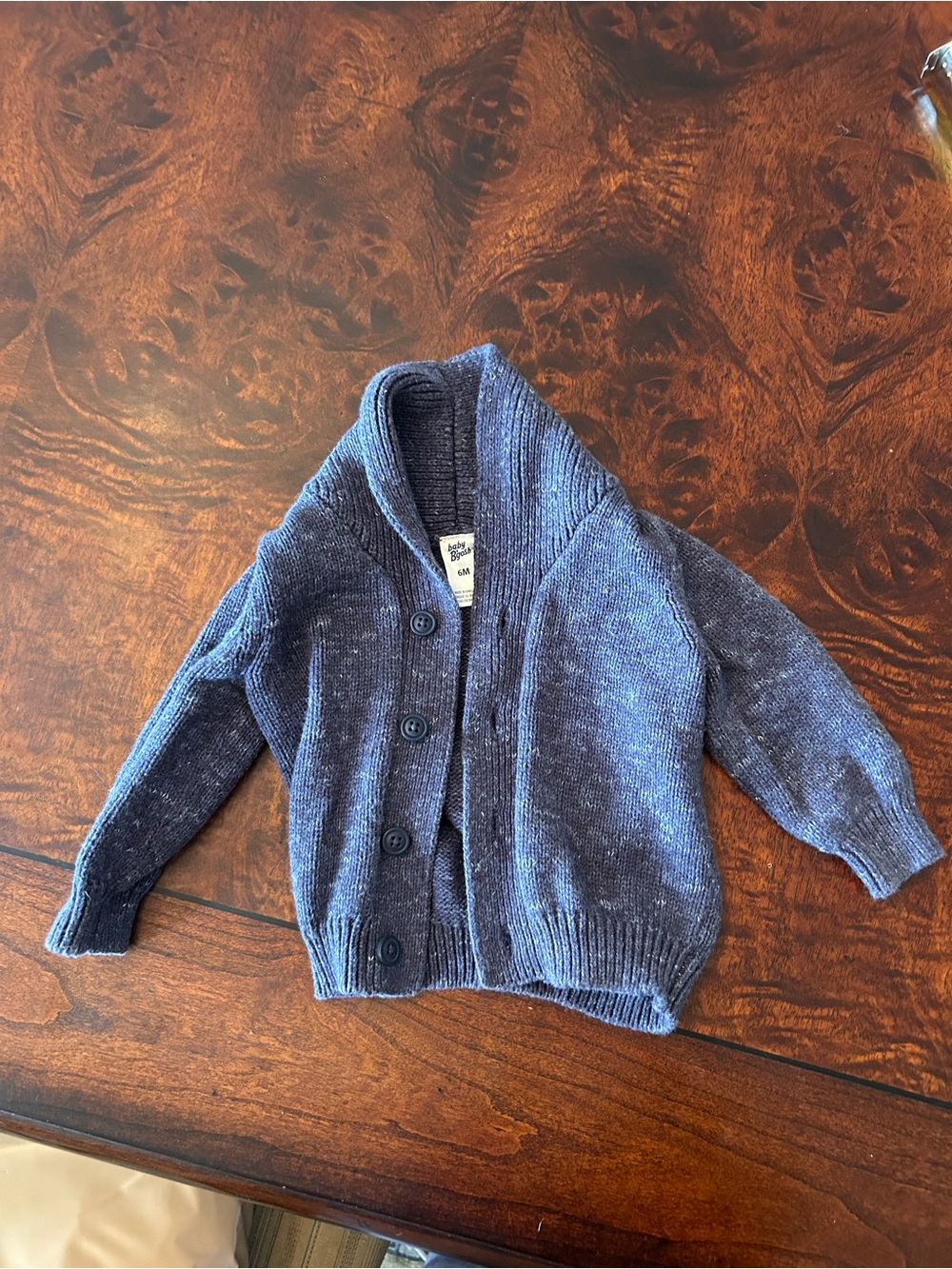 Baby B’gosh Boys Blue Cardigan Sweater Size 6M